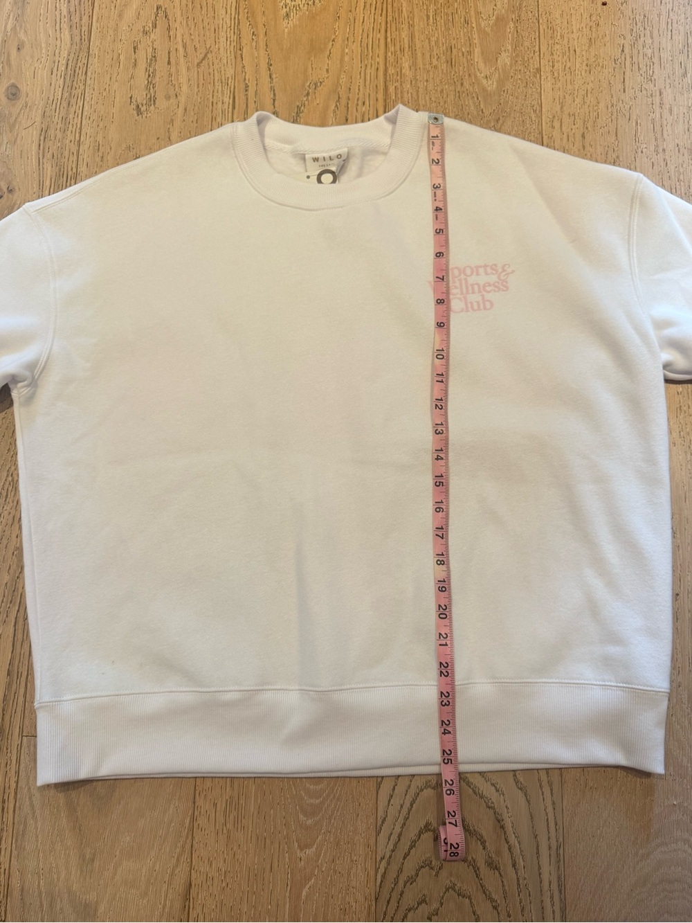Wilo The Label Sports & Wellness Club Sweatshirt & Biker Shorts Matching Set - Picture 10 of 10